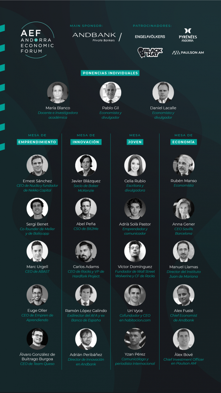 El programa de l'esdeveniment.