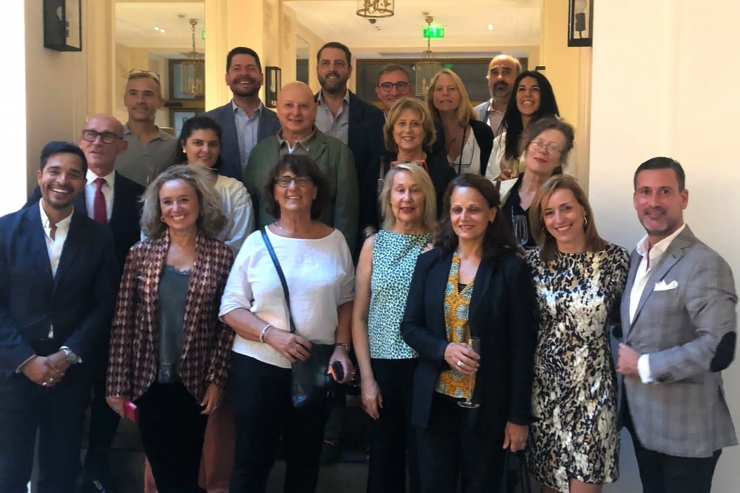 La delegació que està promocionant l'Andorra Selected.