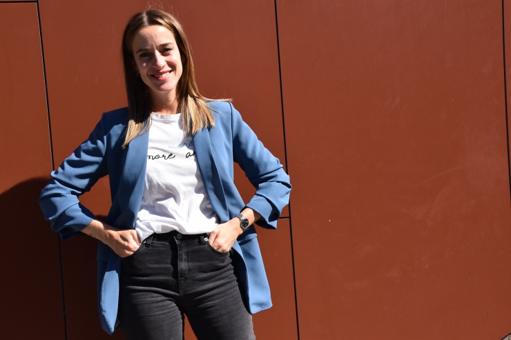 L'economista, periodista i impulsora del club d'emprenedores Minerva, Lara de Miguel.