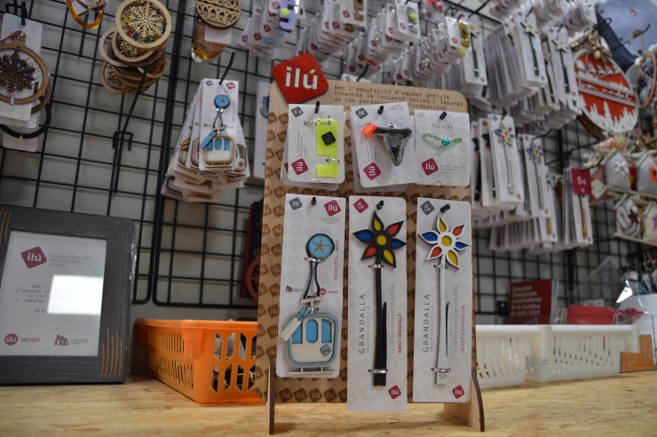 Els nous expositors per a botigues amb els productes Ilú.