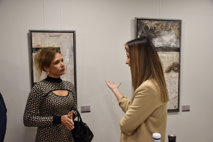Presentació de la mostra 'Casamanya: Cel i Terra', de Naiara Galdós.