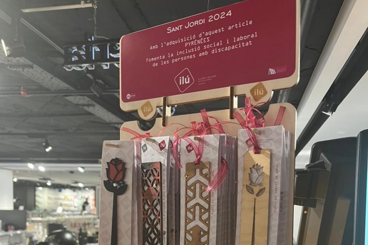 Els productes d'i&i Serveis en l'expositor que van tenir a Pyrénées.