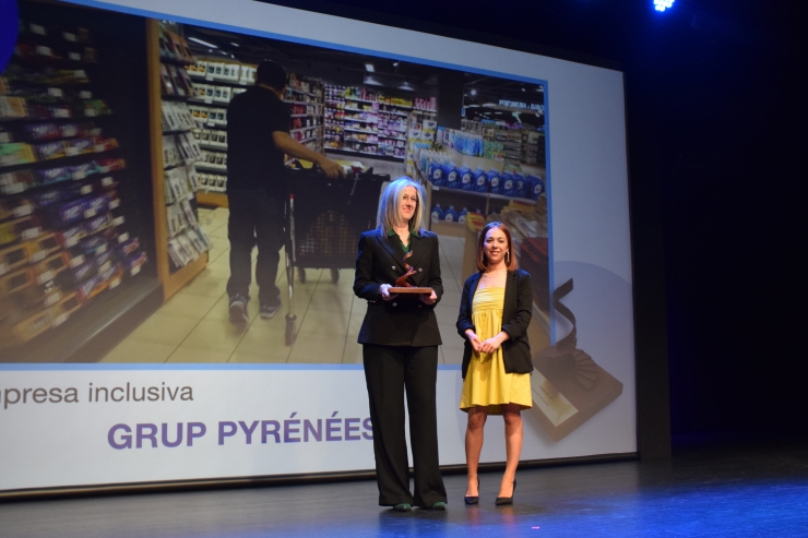 Pyrénées Andorra rebent el premi aquest dimarts.