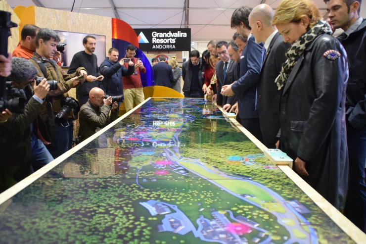 Una imatge de la darrera Fira d'Andorra la Vella.