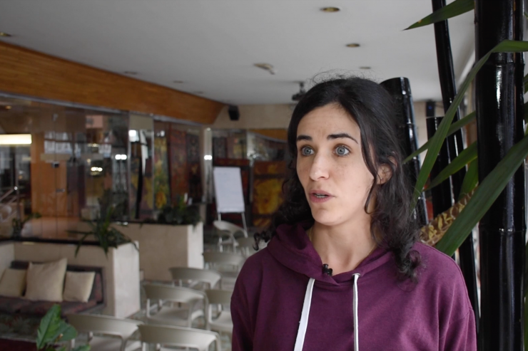 La fisioterapeuta de la Tribu, Sonia Gallardo.