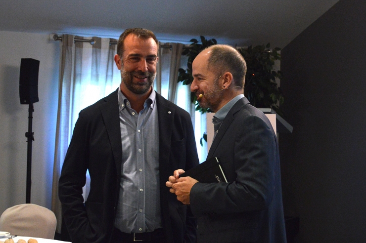 El president de l'Empresa Familiar Andorrana (EFA) Daniel Armengol i Guifré Homedes, director general de la immobiliària  AMAT.