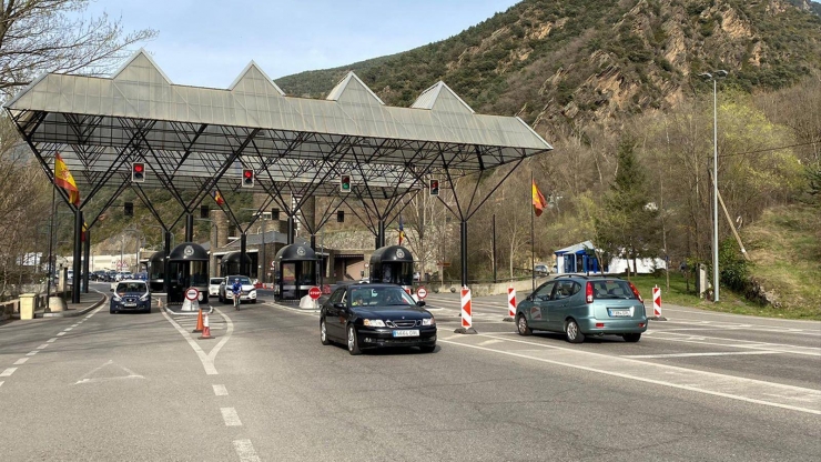 La frontera hispanoandorrana.