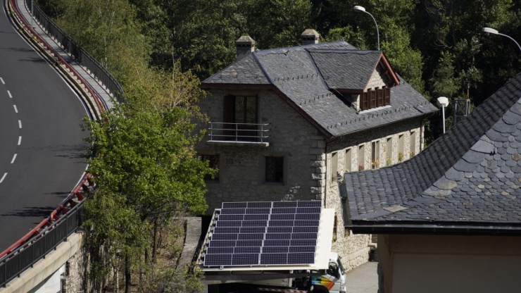 Instal·lacions fotovoltaiques de FEDA.