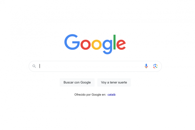 El buscador de Google.
