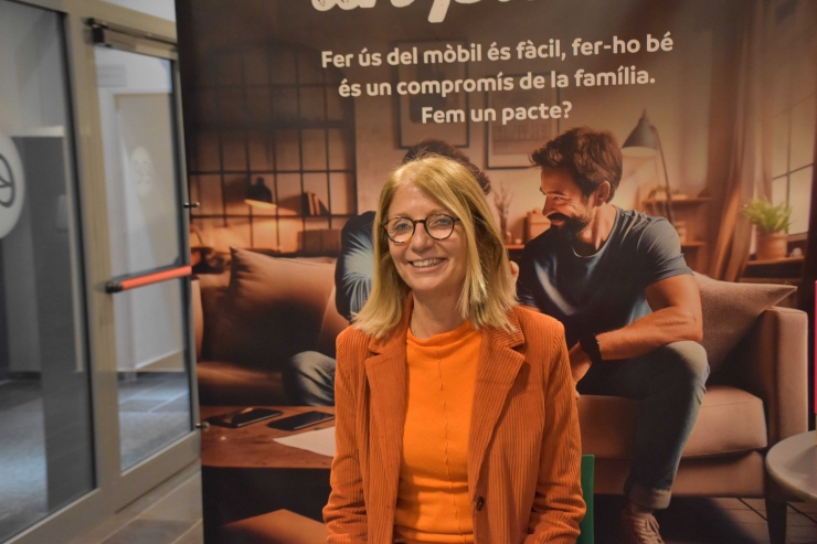 La responsable RSC i d'esdeveniments d'Andorra Telecom, Inés Martí.