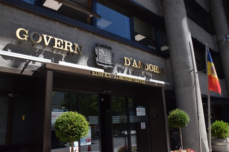 L'edifici administratiu del Govern.