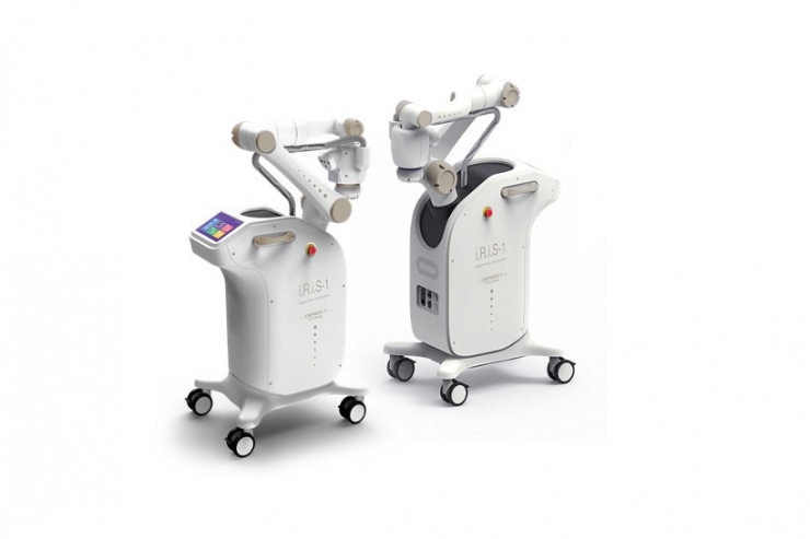 El robot de massatges que es presentarà a l'hotel Roc Blanc.