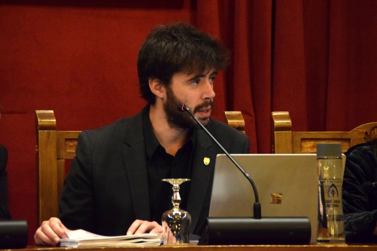 El cònsol major de Sant Julià de Lòria, Cerni Cairat.