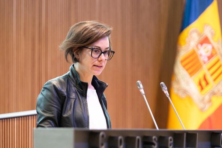 La consellera general de Concòrdia, Núria Segués.