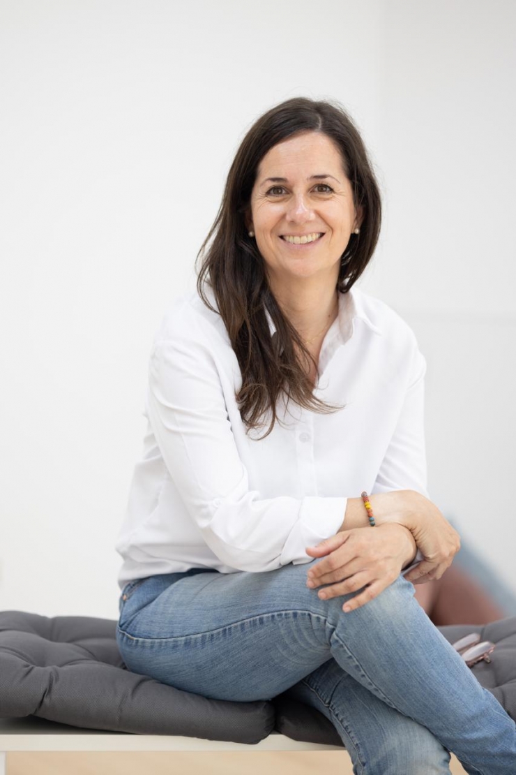 La psicòloga perinatal i alhora a conferenciant de l’activitat, Cristina Ruipérez.