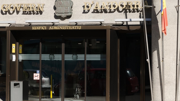 L'edifici administratiu del Govern.