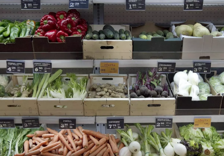 Increment de les vendes a les grans superfícies durant el gener.