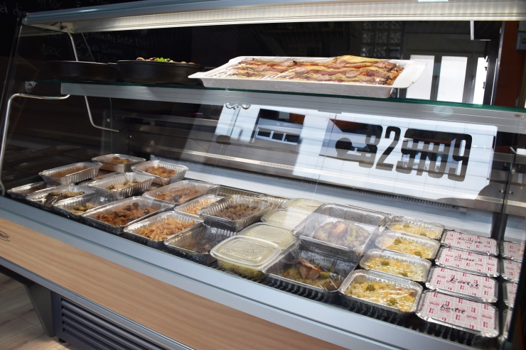 Alguns dels plats que s'ofereixen a Can Narcís.