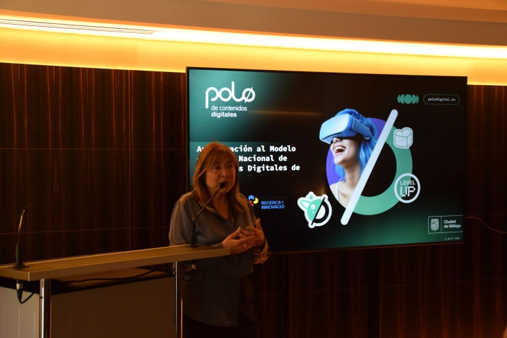 La ministra d'Economia, Conxita Marsol, durant la presentació.