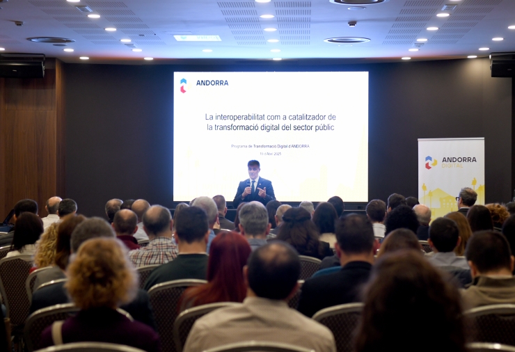 La jornada 'La interoperativitat com a catalitzador de la transformació digital del sector públic', que ha tingut lloc aquest dijous.