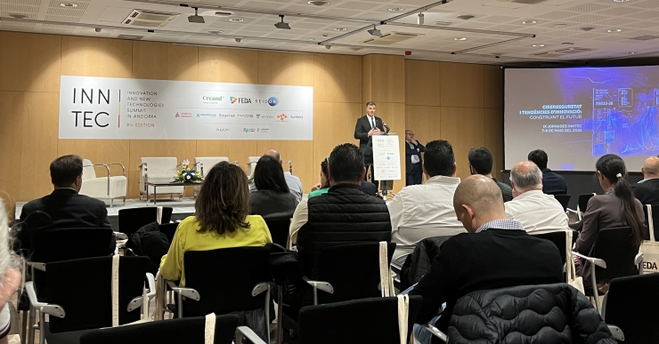 Un moment de les Jornades de la innovació i les noves tecnologies (Inntec).