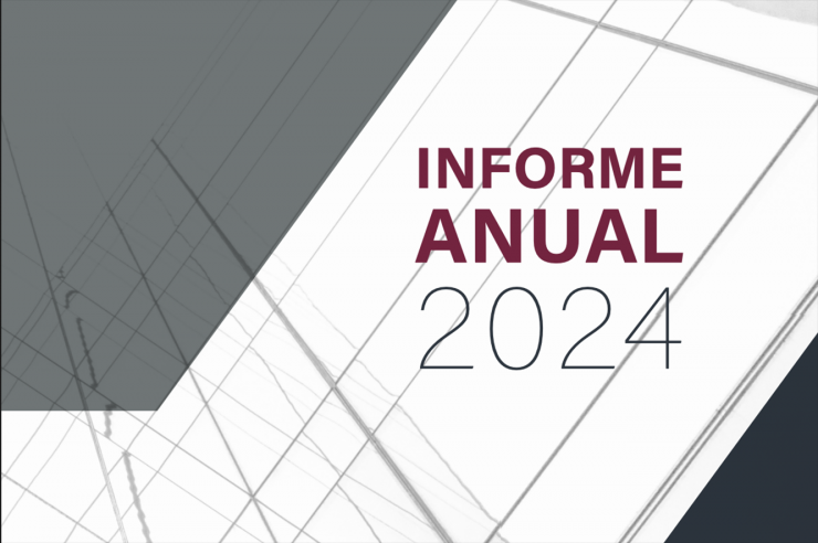 Portada de l'informe anual del 2024 elaborat per Andorran Banking.
