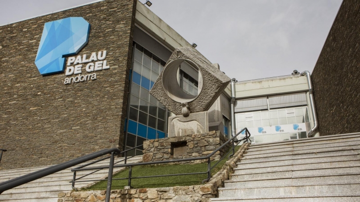 El Palau de Gel de Canillo.