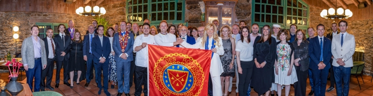 Un moment de l'acte que va tenir lloc al restaurant Jou la Borda.
