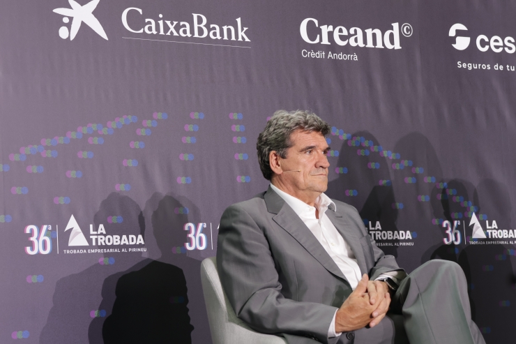 El Governador del Banc d'Espanya, José Luís Escrivá, a la Trobada Empresarial al Pirineu.