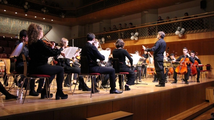 Un concert a l'Auditori Nacional.