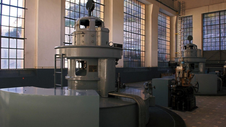 La central hidroelèctrica de FEDA.