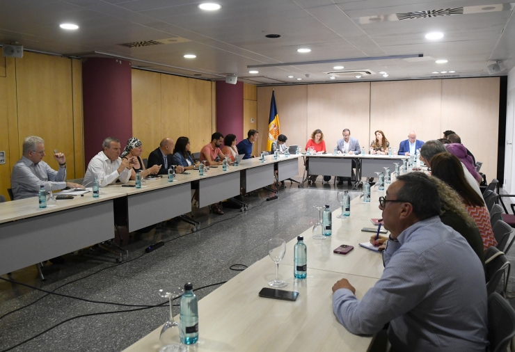 La presentació del projecte de llei de turisme al sector privat que ha tingut lloc aquest divendres.
