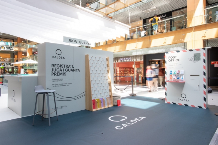 L'espai que Caldea ha habilitat a Illa Carlemany aquest estiu.