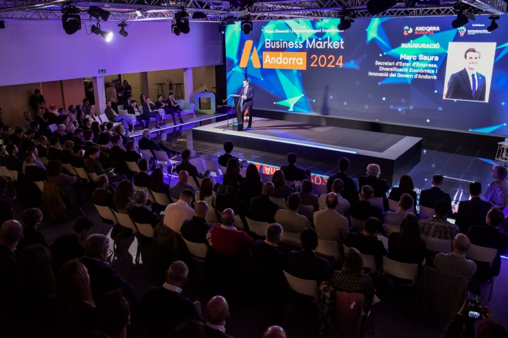 Un moment de l'Andorra Business Market 2024.