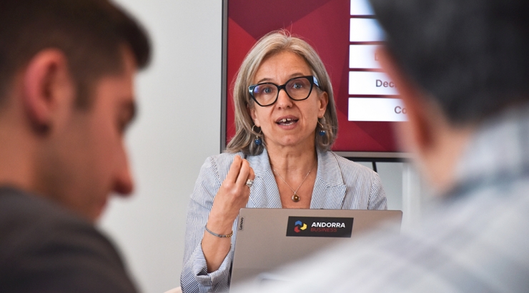 La directora d'Andorra Business, Judit Hidalgo.