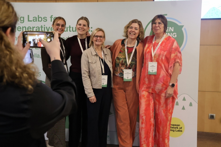 Un grup de visitants al 'Open Living Lab Days 2025'.