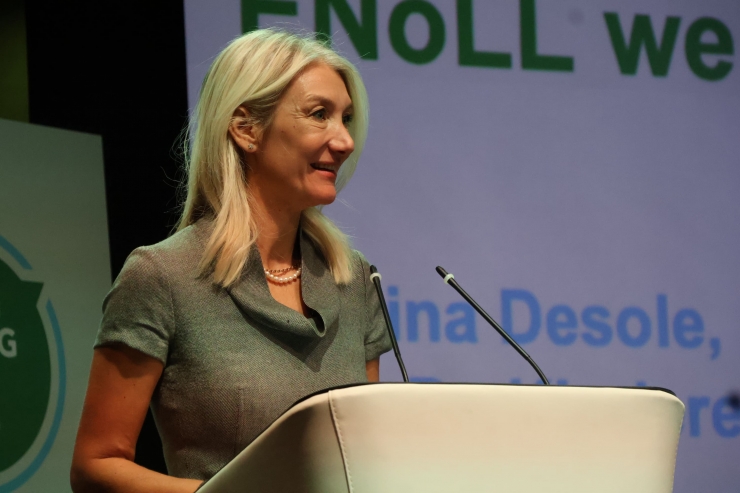 La presidenta de l’European Network of Living Labs (ENoLL), Martina De Sole.