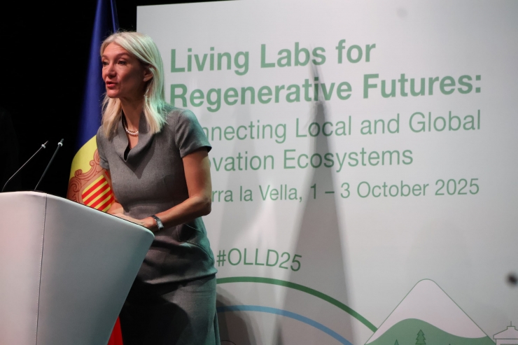La presidenta de l’European Network of Living Labs (ENoLL), Martina De Sole.