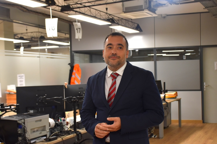 El director general de Tributs i Fronteres, Carles Ferreira, aquest dijous al matí.