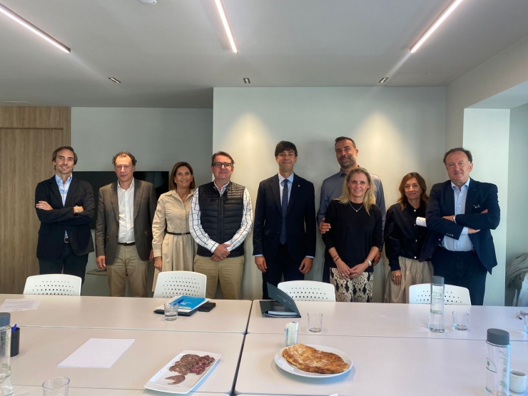 La trobada de l'EFA amb el comú d'Andorra la Vella.