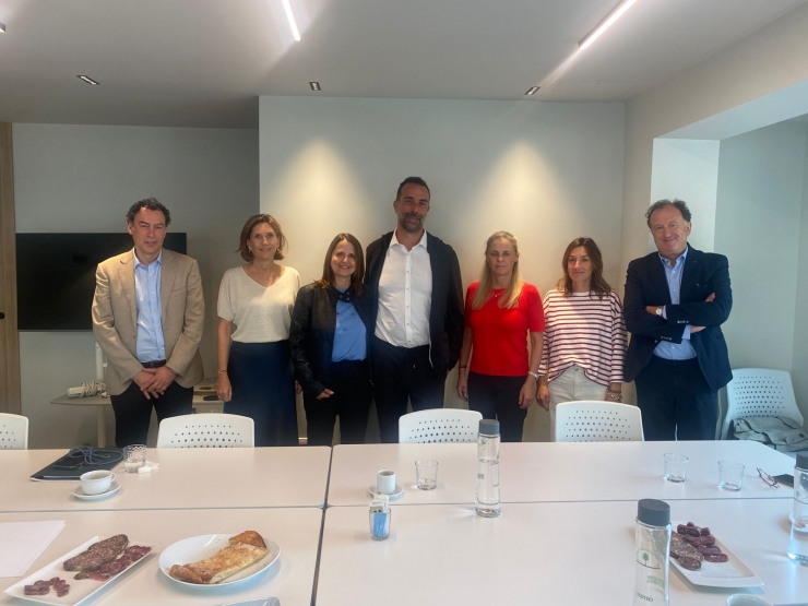 La trobada de l'EFA amb el comú d'Escaldes-Engordany.