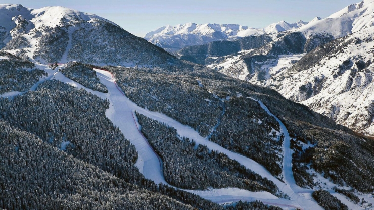 L'estació de Grandvalira.