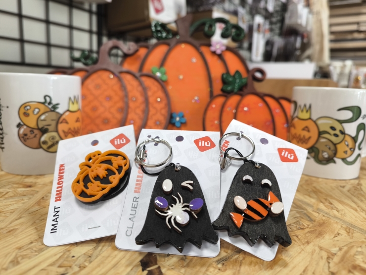 Productes elaborats pels treballadors de l'empresa d'inclusió social de la Fundació Privada Nostra Senyora de Meritxell.
 