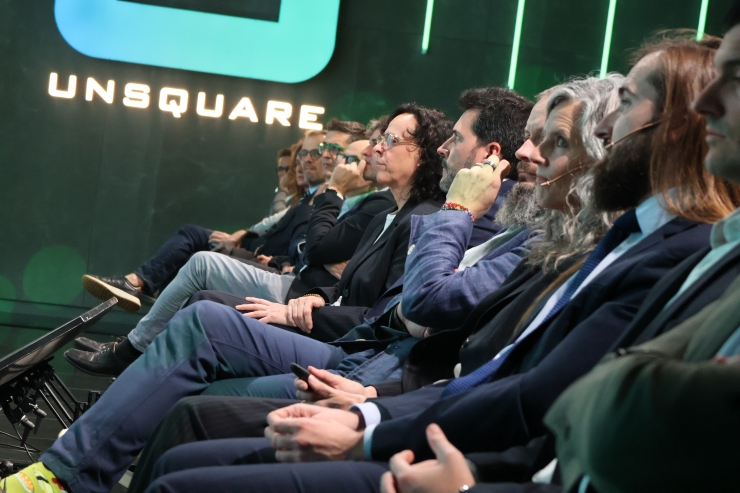 Els ponents de l'acte.