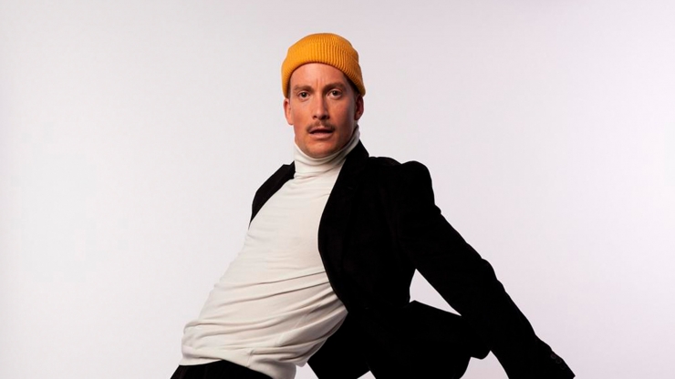 L'humorista Grison en una imatge promocional de l'espectacle.