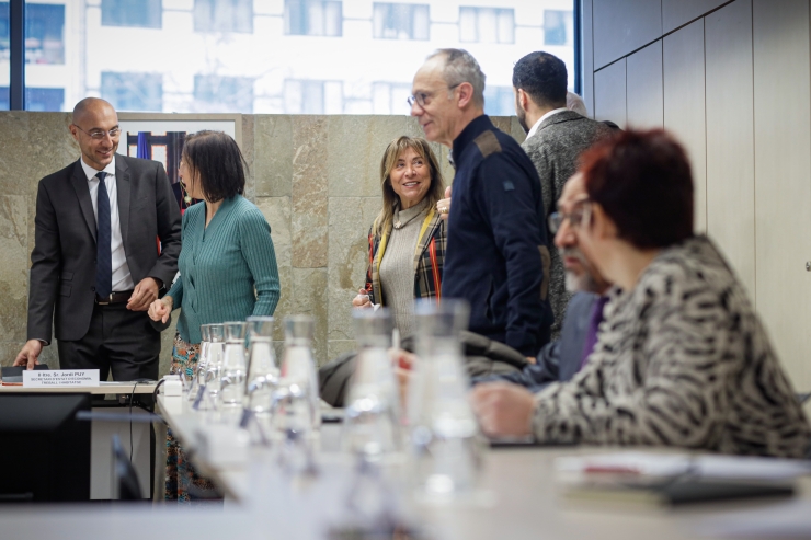 Reunió del Consell Econòmic i Social.