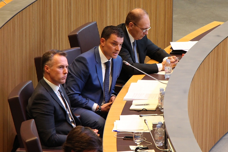 El president suplent del grup liberal, Jordi Gallardo.