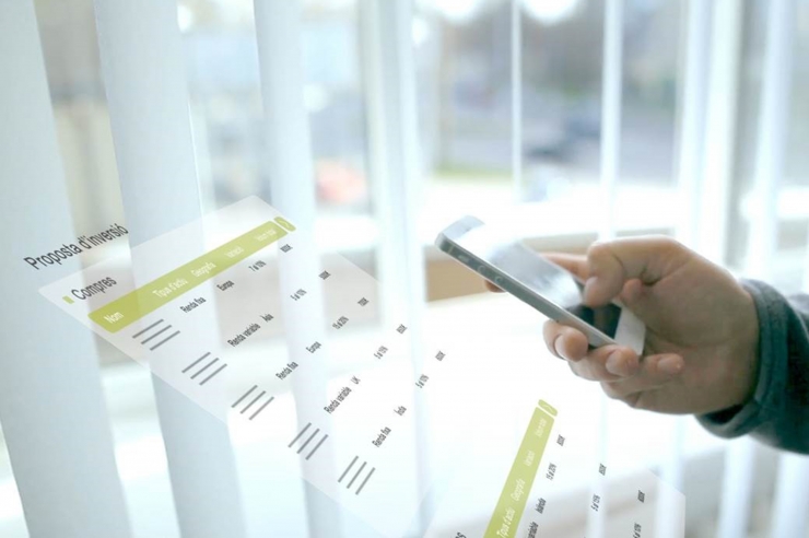 Una imatge del nou servei que Crèdit Andorrà ha posat en marxa.