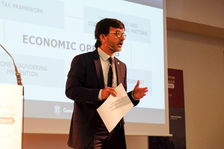 El ministre de Finances, Jordi Cinca.