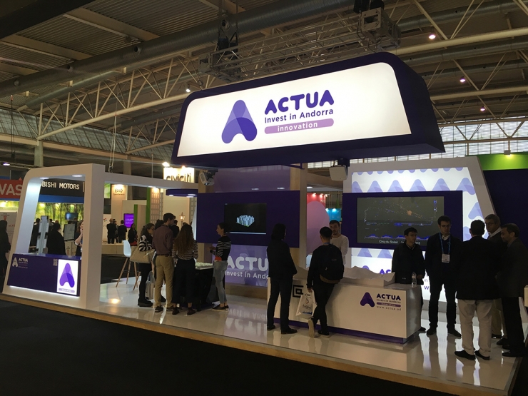 L'estand de l'any passat.